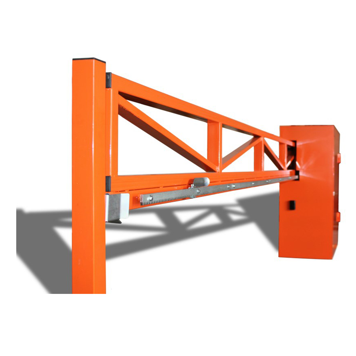 Антивандальный механический автоматический шлагбаум откатной горизонтальный Mantella 5 метров