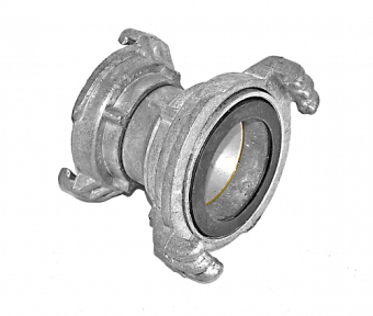 Пожарная головка гайка переходная ГП-65х80 алюминий для пожарного рукава