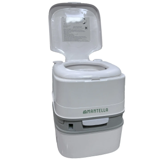 Биотуалет портативный Mantella 14 индикатор верхний бак 20 л нижний бак 24 л