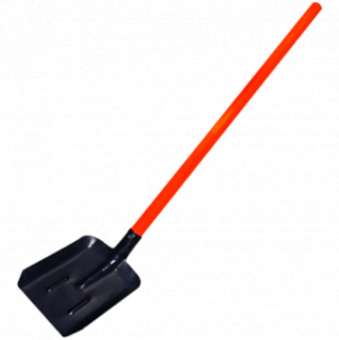 Лопата пожарная совковая на пожарный щит с черенком